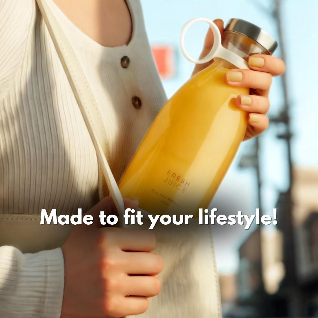 Sqeezly® Portable Blender – Smoothies & Juices On-the-Go